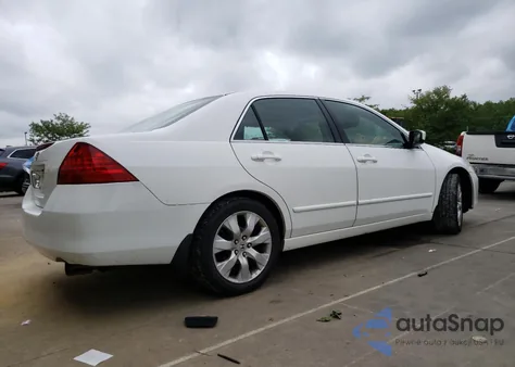 2007 Honda Accord Ex из США, поврежденный, VIN 1HGCM56777A202360